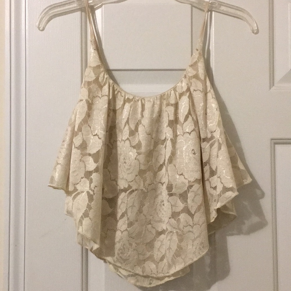 Floral crop top